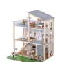 Огромна дървена къща за кукли PLAYLAND XXL, снимка 4