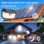 Соларни външни лампи със сензор за движение Lenlun, 230 LED, 3 режима, IP65, 6 броя, снимка 2
