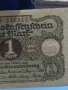 Рядка банкнота една марка 1920 година Германия с червен печат за колекция - 18854, снимка 2