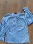 MASSIMO DUTTI  blue striped shirt - дамска риза р-р 38 / М, снимка 6