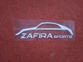 Стикер лепенка винил Спорт минд бай Зафира спорт  Zafira Opel кола автомобил , снимка 5