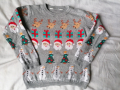 Два коледни пуловери 100% памук, снимка 5