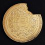 Биткойн / Bitcoin ( BTC ) - Отхапана монета, снимка 2
