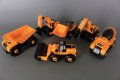 Детски комплект от багер, камион, валяк и др. строителни машини, снимка 8