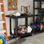 Количка за инструменти, 2-етажни рафта, снимка 5