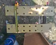 Преносима монтажна маса с регулируем по широчина плот , снимка 3