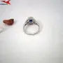 Пръстен с платинено покритие 221060, снимка 1