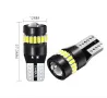 Комплект LED крушки T10 W5W Canbus, 18 SMD, 12V с лупа., снимка 4