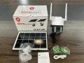 IP66 Слънчево захранвана външна 8MP камера с телефонно приложение V380, снимка 2