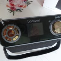 радио с блутут Bomaker DAB303 ново, снимка 3 - Радиокасетофони, транзистори - 39244247