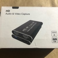 HDMI карта за улавяне на игри, USB 3.0 кутия за събиране с вход за микрофон, 1080P 60fps карта за ул, снимка 8 - Друга електроника - 44240785