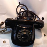 стар телефон бакелит, снимка 2 - Други - 39675857