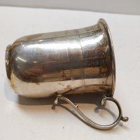 Сребърна чашка, снимка 4 - Антикварни и старинни предмети - 29869628