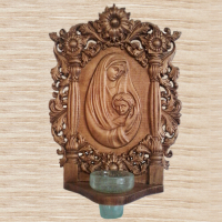 Иконостас Света Дева и младенеца -  Иконостас със Иисус, снимка 3 - Декорация за дома - 11542287
