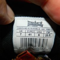 боксьорски  обувки Lonsdale Camden Mid номер 40 -41, снимка 7 - Бокс - 33185242