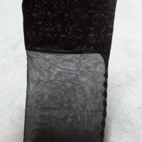Antie M/L черни чорапи за жартиери с ръб отзад и красива дантела, снимка 9 - Бельо - 38652476