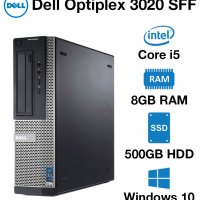 Компютър Dell OptiPlex 3020 , Intel Core i3 (3.2) GHZ , 8GB , 256 SSD , снимка 4 - Работни компютри - 32031903
