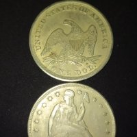 Продавам Американски долари монети - имитация, снимка 5 - Нумизматика и бонистика - 44417571