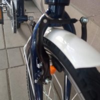 Продавам колела внос от Германия тройно сгъваем алуминиев велосипед NEXUS TOUR 20 цола,, снимка 13 - Велосипеди - 29899215
