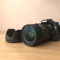 Професионална камера Canon EOS 70D+Canon EF 50mm 1.8 II, снимка 1 - Фотоапарати - 29959275