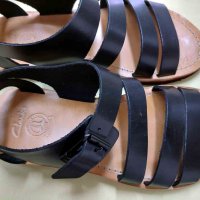 "Кларк"  № 42 и 41   -4 модела нови,естествена кожа и велур, сандали , снимка 16 - Ежедневни обувки - 15695257