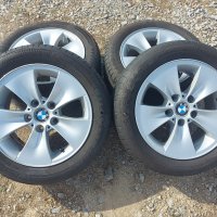 4броя алуминиеви джанти с гуми за BMW 3 серия, снимка 1 - Гуми и джанти - 42444710