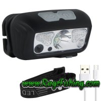Промо Челник със Сензор за движение 400 Лумена - Зарядна Батерив с USB, снимка 5 - Екипировка - 40459621