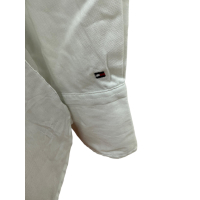 Дамска риза TOMMY HILFIGER размер S - M бяла дълъг ръкав, снимка 2 - Ризи - 44570478