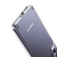 Samsung Galaxy S21 / S21 Plus / S21 Ultra - Удароустойчив Прозрачен Кейс COSS, снимка 4 - Калъфи, кейсове - 31913793