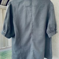 Хубава блуза(риза) CONTRA,лен 100%, снимка 11 - Ризи - 22647803