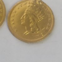 Златни Долара от 1886 г-22 к  2 броя Оригинални , снимка 7 - Нумизматика и бонистика - 35119840