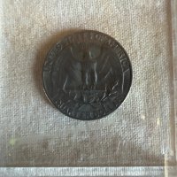 Quarter Dollar 1973 г. Сребърна, снимка 1 - Нумизматика и бонистика - 42604041