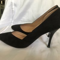 Дамски обувки естествен велур Riccardo Farini, снимка 2 - Дамски елегантни обувки - 30153849