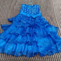 Детска рокля тъмно синя размер 170 Ново., снимка 10 - Детски рокли и поли - 29483637