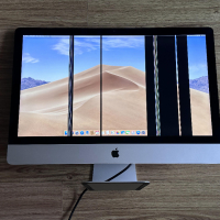 Apple iMac 27 5K 2019`Core i5-8600/16GB RAM/512GB SSD/AMD 575X-4GB, снимка 2 - Работни компютри - 44762667