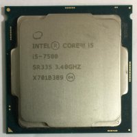 Поцесор с дънна платка Intel i5 7500 + MSI B250m PRO-VDH, снимка 1 - Процесори - 42673434