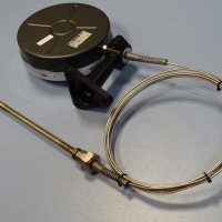 термометър капилярен JUMO 8222-23-16 contact dail thermometer ф160mm, 0/+300°C, снимка 10 - Резервни части за машини - 35228773