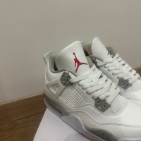 Jordan 4 “white oreo”, снимка 3 - Маратонки - 44673771