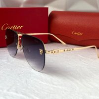 Cartier 2023 мъжки слънчеви очила авиатор унисекс дамски слънчеви очила, снимка 11 - Слънчеви и диоптрични очила - 42854105