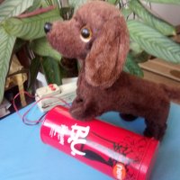 Стара,винтидж играчка,японска,куче,оригинал, снимка 1 - Колекции - 29760322