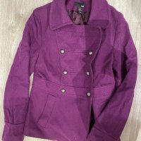 Есенно лилаво палто , снимка 3 - Палта, манта - 42894937