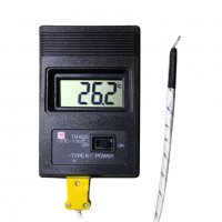 Цифров термометър професионален промишлени цена със сонда термодвойка тип К, снимка 2 - Друга електроника - 36903953