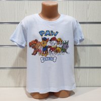 Нова детска тениска с дигитален печат PAW Patrol (Пес патрул), снимка 5 - Детски тениски и потници - 36598911