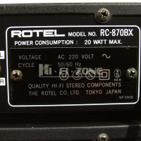 КОМПЛЕКТ  Rotel rc-870bx / rb-870bx , снимка 10 - Ресийвъри, усилватели, смесителни пултове - 42904077