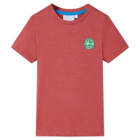 Детска тениска, паприка, 128(SKU:12347, снимка 1 - Детски тениски и потници - 44731623