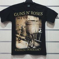 Нова мъжка тениска със ситопечат на музикалната група GUNS'N ROSES - Chinese Democracy, снимка 5 - Тениски - 28295701