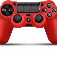PS4 Силиконов бъмпер за DUALSHOCK®4 контролер в син цвят, снимка 11 - PlayStation конзоли - 30888271