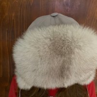 Зимна шапка естествен косъм, снимка 5 - Шапки - 42888625