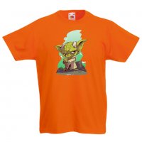 Детска тениска Star Wars Yoda Star Wars,Игра,Изненада,Подарък,, снимка 1 - Детски Блузи и туники - 36667922