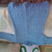Дамска плетена блуза , снимка 2 - Блузи с дълъг ръкав и пуловери - 44162818